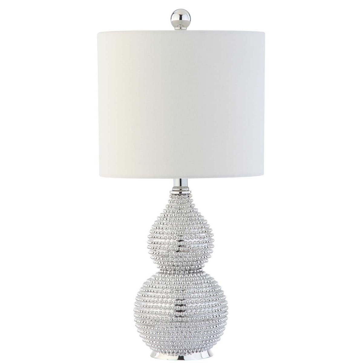 Clarabel Chrome 20 Inch H Table Lamp | Safavieh - TBL4042