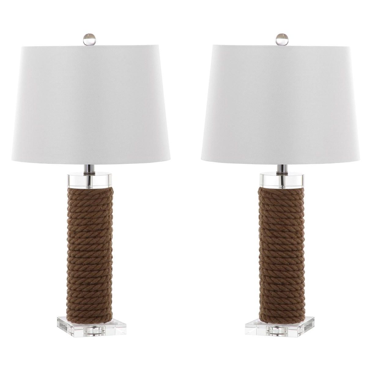Boyd 26.5 Inch H Rope Table Lamp (Set of 2) | Safavieh - LIT4379