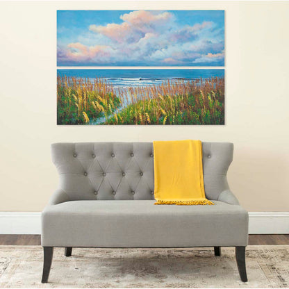 Beach Walk Diptych Wall Art | Safavieh - ART2031