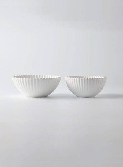 Mujagi Matte Flower Soup Bowl