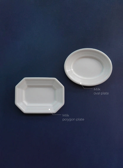 Mujagi Gloss Milk Polygon Plate