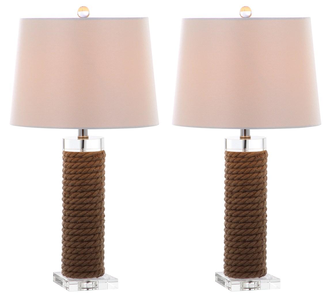 Boyd 26.5 Inch H Rope Table Lamp (Set of 2) | Safavieh - LIT4379